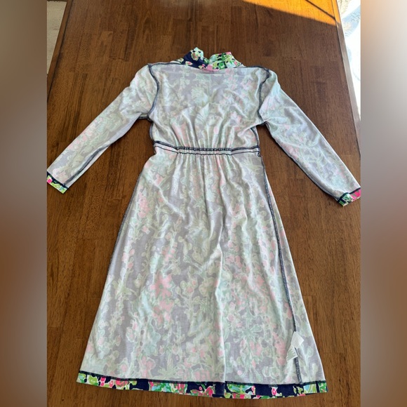 Lilly Pulitzer Alexandra Dress SZ XS Navy Southern Charm - Picture 13 of 14